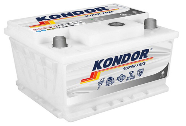 As baterias Kondor, a mais de 30 anos no mercado, consolidou-se em diversos países onde atua, pela qualidade e tecnologia de seus produtos, fornecendo energia que mantem seu veículo, comercio e indústria em movimento. 